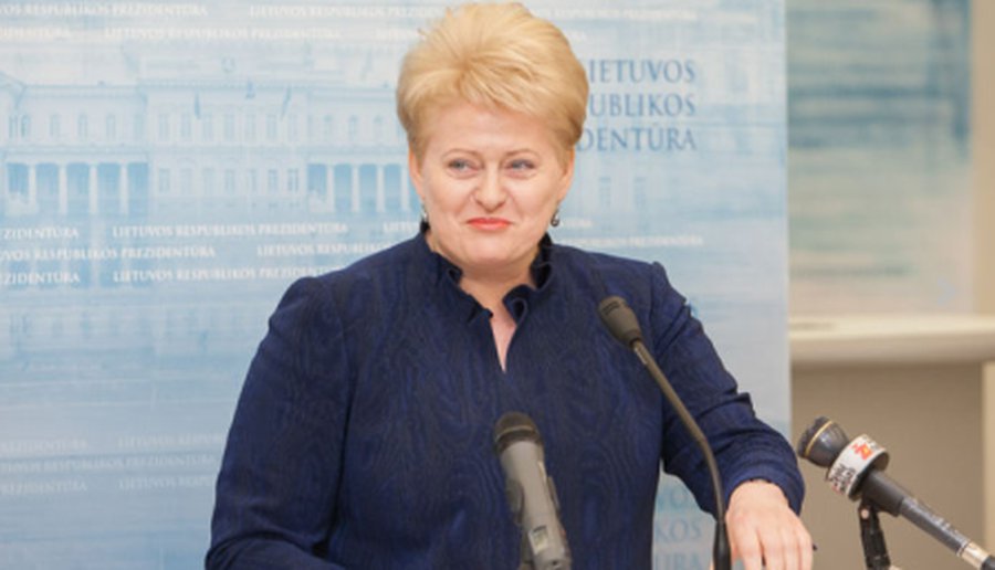 Даля Грибаускайте — против Рабочей партии в правящей коалиции

 - Литва и страны Балтии