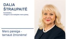 D. Straupaitė: Dabar, kaip niekada anksčiau, Visaginas turi būti vieningas!