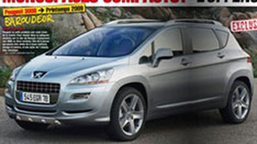 Французы нарисовали Peugeot 3008 - Хобби, отдых и развлечения