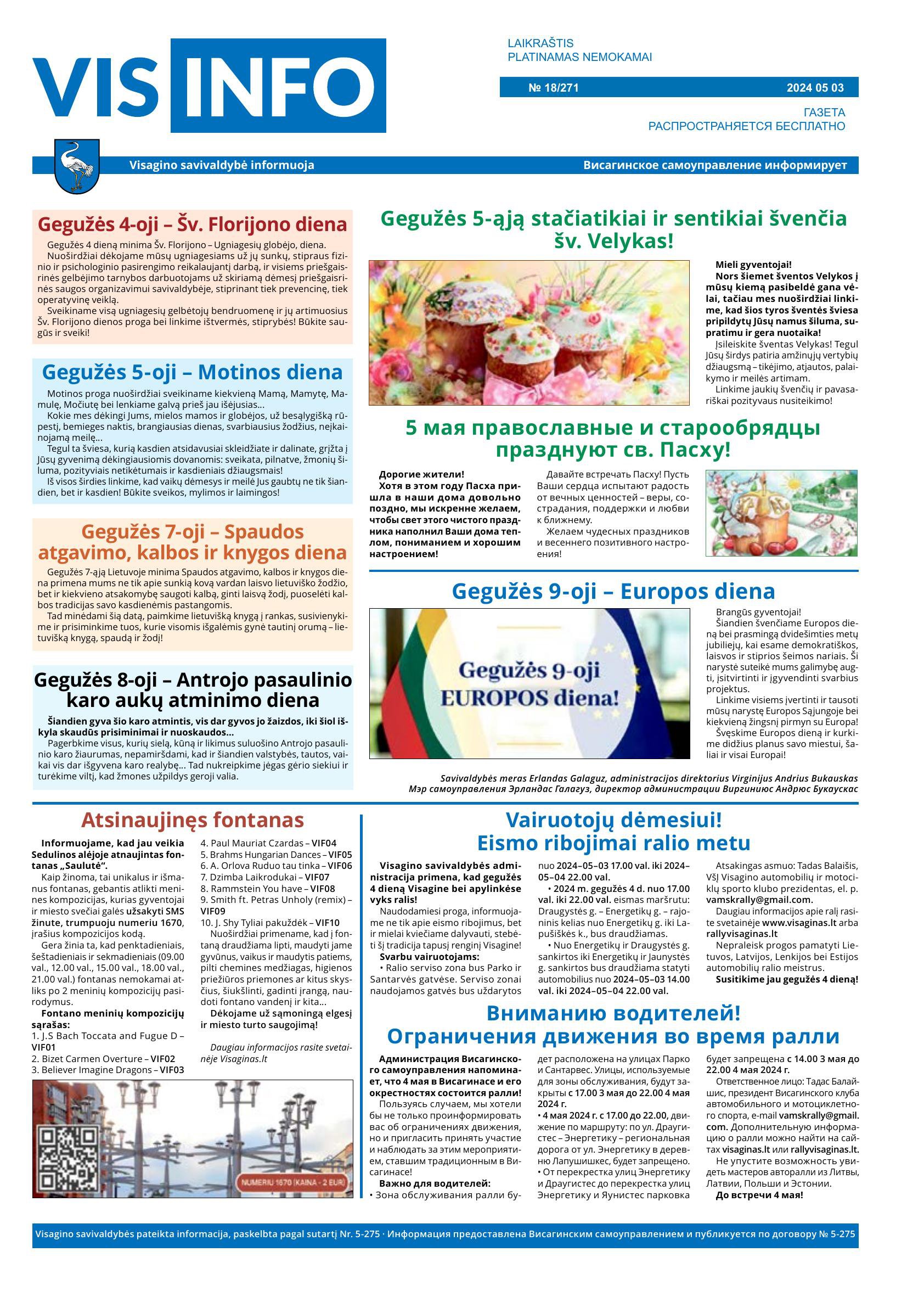 Leidimas Nr. 18/271